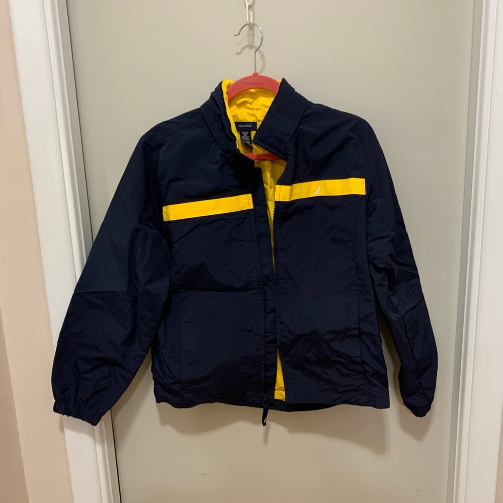 Nautica Kids Navy and Yellow jacket